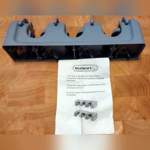 Mop and broom holder for utility room or garage - NEW!